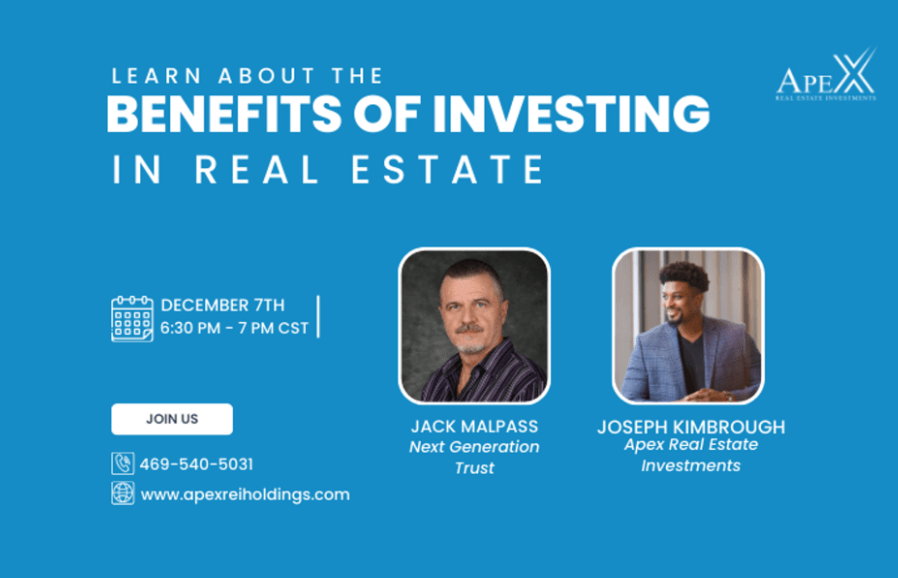 [Webinar] 10 Benefits Of Investing In Real Estate With Your Self-Directed IRA