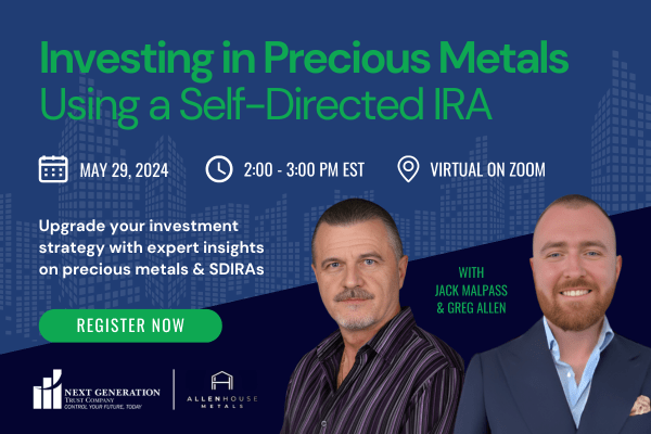 [Webinar] Investing in Precious Metals using a Self-Directed IRA