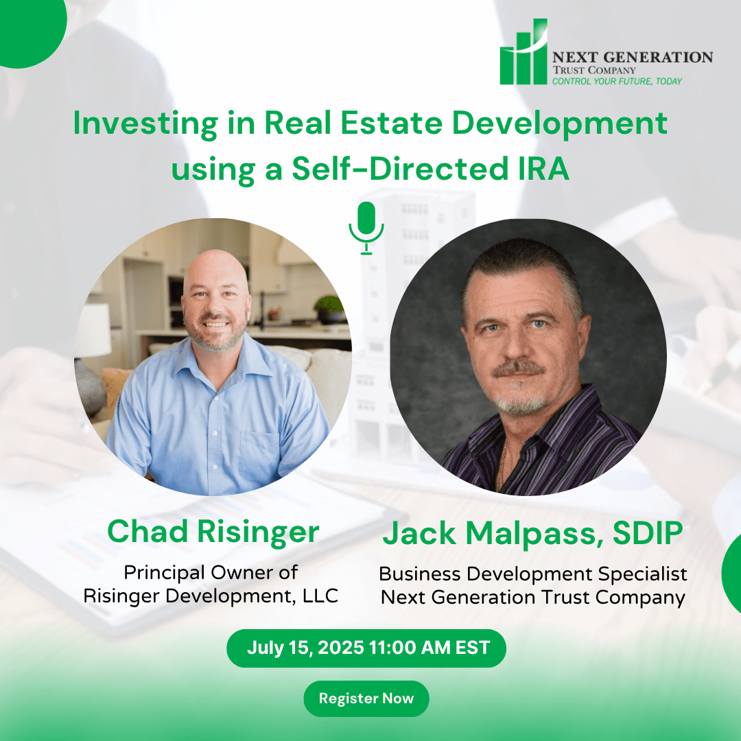 Investing in Real Estate Development using a Self-Directed IRA